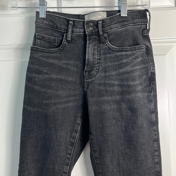 Everlane The Mid Rise Skinny Jean Ankle Grey Size 24 - Picture 2 of 11